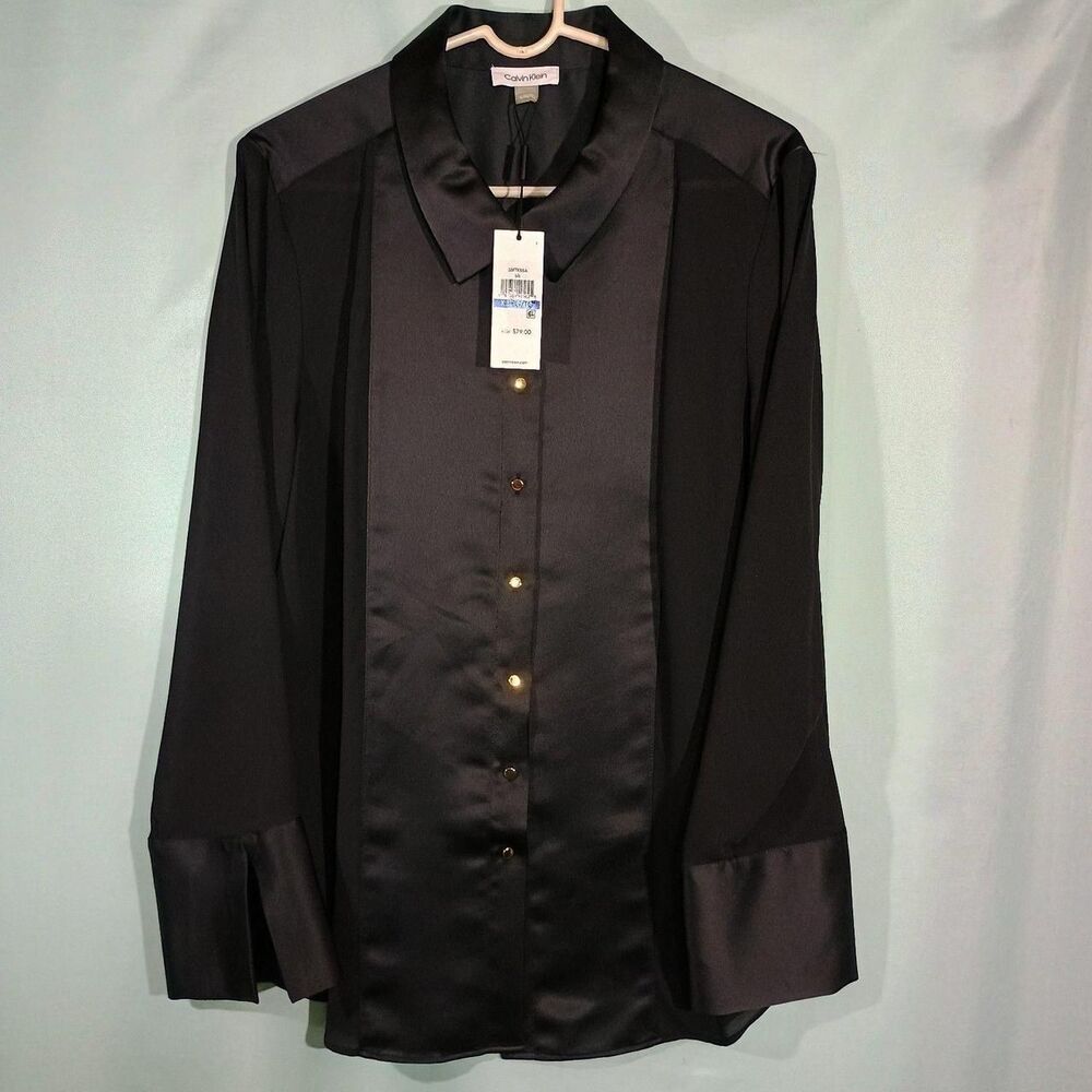 Calvin-klein Women's Multi Blouse